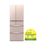 MITSUBISHI MR-WX47LG-F-P 6 Doors Refrigerator(417L)(Energy Efficiency Class 3)
